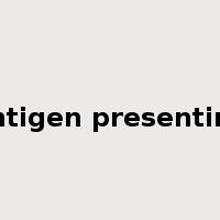antigen presenting是什么意思