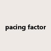 pacing factor是什么意思