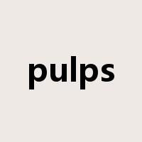pulps是什么意思
