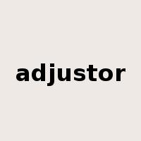 adjustor是什么意思