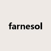 farnesol是什么意思