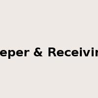 Storekeeper & Receiving Clerk是什么意思