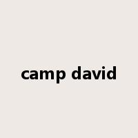 camp david是什么意思