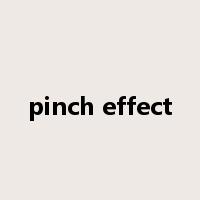 pinch effect是什么意思