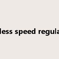 stepless speed regulating是什么意思