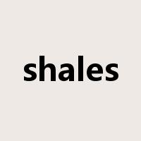 shales是什么意思
