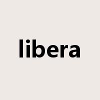 libera是什么意思