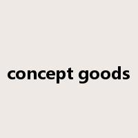 concept goods是什么意思