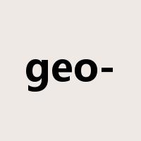 geo-是什么意思