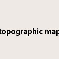 topographic map是什么意思
