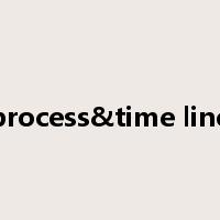 process&time line是什么意思
