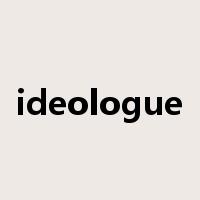 ideologue是什么意思