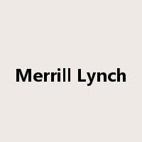 Merrill Lynch是什么意思