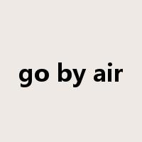 go by air是什么意思