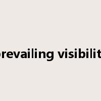 prevailing visibility是什么意思