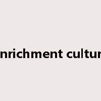 enrichment culture是什么意思