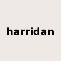 harridan是什么意思