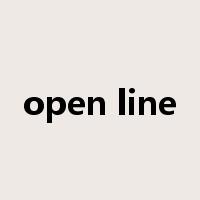 open line是什么意思