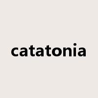 catatonia是什么意思