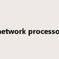 network processor是什么意思