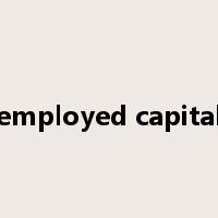 employed capital是什么意思