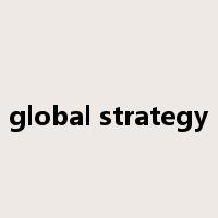 global strategy是什么意思