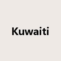Kuwaiti是什么意思