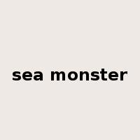 sea monster是什么意思