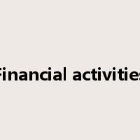 Financial activities是什么意思