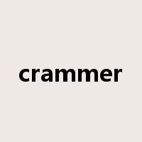 crammer是什么意思