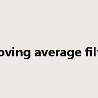 Moving average filter是什么意思