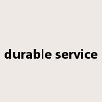 durable service是什么意思