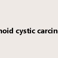adenoid cystic carcinoma是什么意思