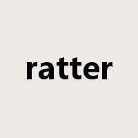 ratter是什么意思