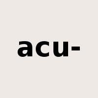 acu-是什么意思