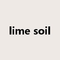 lime soil是什么意思