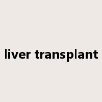 liver transplant是什么意思