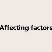 Affecting factors是什么意思