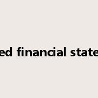 audited financial statement是什么意思