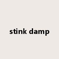 stink damp是什么意思