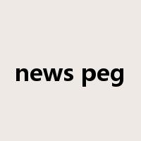news peg是什么意思