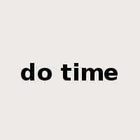 do time是什么意思