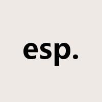esp.是什么意思