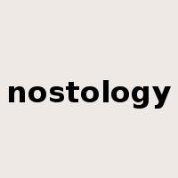 nostology是什么意思