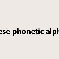 Chinese phonetic alphabet是什么意思