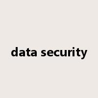 data security是什么意思