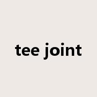 tee joint是什么意思