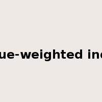 value-weighted index是什么意思