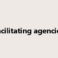 facilitating agencies是什么意思