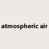 atmospheric air是什么意思